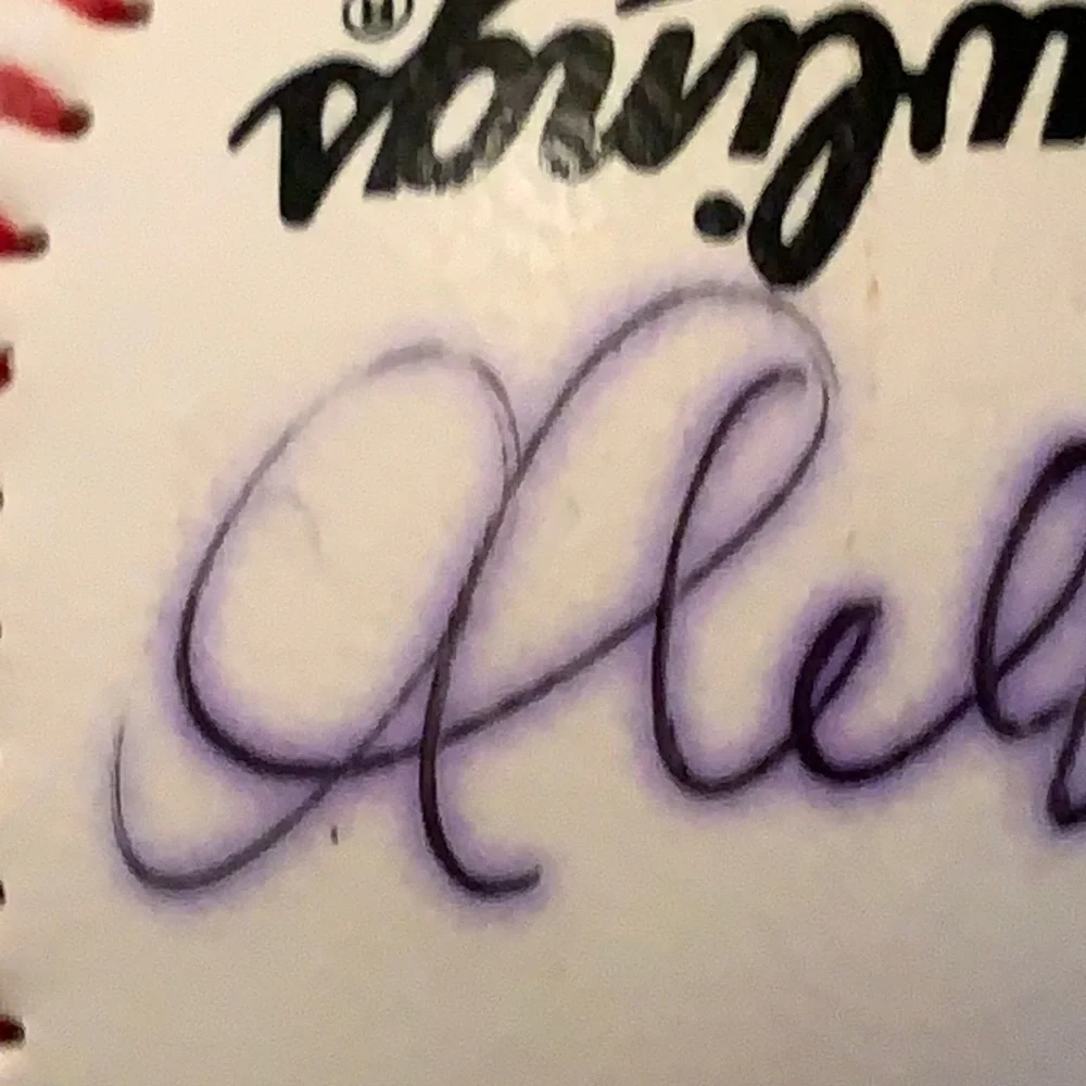 Al Leiter - I believe this autograph to be the autograph of Al Leiter read 👇